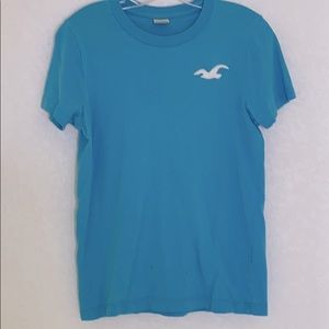 Men’s VTG Hollister Blue Tee SZ S